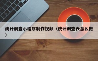 巴音郭楞统计调查小程序制作视频（统计调查表怎么做）