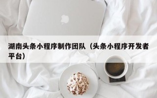 巴音郭楞湖南头条小程序制作团队（头条小程序开发者平台）
